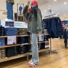 Light-colored washed straight-leg jeans for women's summer 2025 new style, high-waisted, slimming, long and narrow cigarette tube pants Specification image